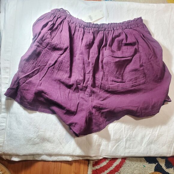 Anthropologie Arteeque Boho Gauze Shorts Women's M NWT - Picture 4 of 6